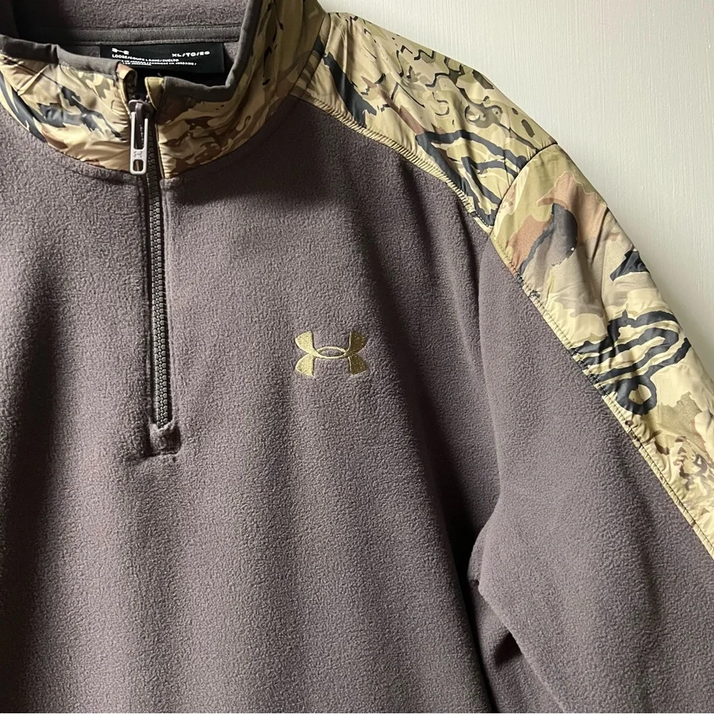Men’s Under Armour Polartec Forge 1/4 Zip - Picture 4 of 10